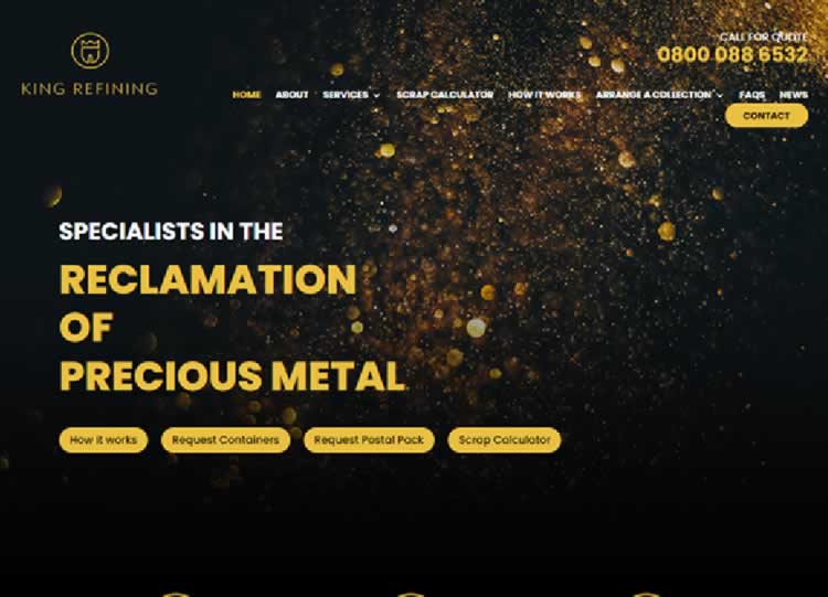 King Refining Homepage